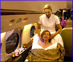 Spa on a Plane